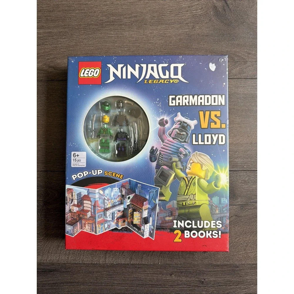 LEGO Ninjago Legacy Garmadon vs. Lloyd Pop-Up Scene Set with 2 Books NEW SEALES